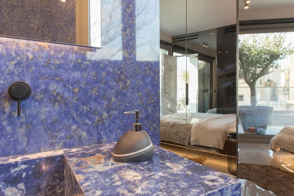 Luxury Acropolis View Apartment-Living Stone Black Pearl Αθήνα Εξωτερικό φωτογραφία