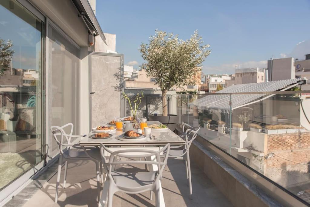 Luxury Acropolis View Apartment-Living Stone Black Pearl Αθήνα Εξωτερικό φωτογραφία