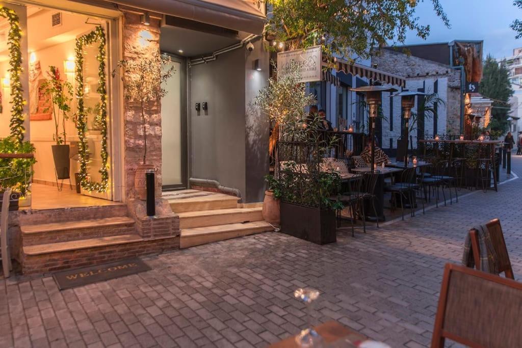 Luxury Acropolis View Apartment-Living Stone Black Pearl Αθήνα Εξωτερικό φωτογραφία