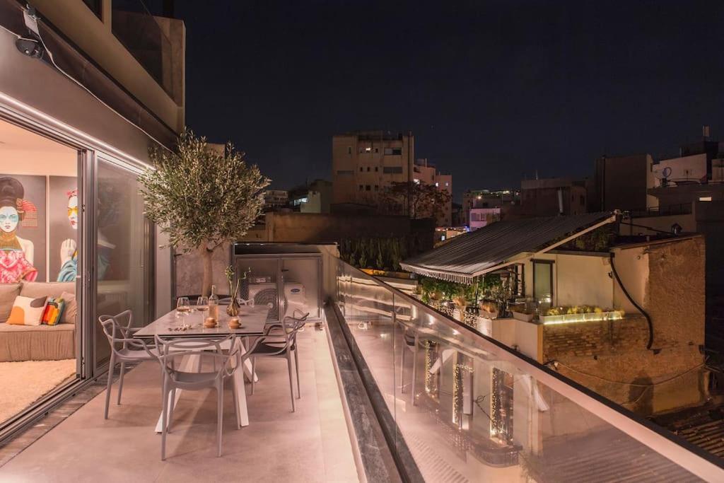 Luxury Acropolis View Apartment-Living Stone Black Pearl Αθήνα Εξωτερικό φωτογραφία