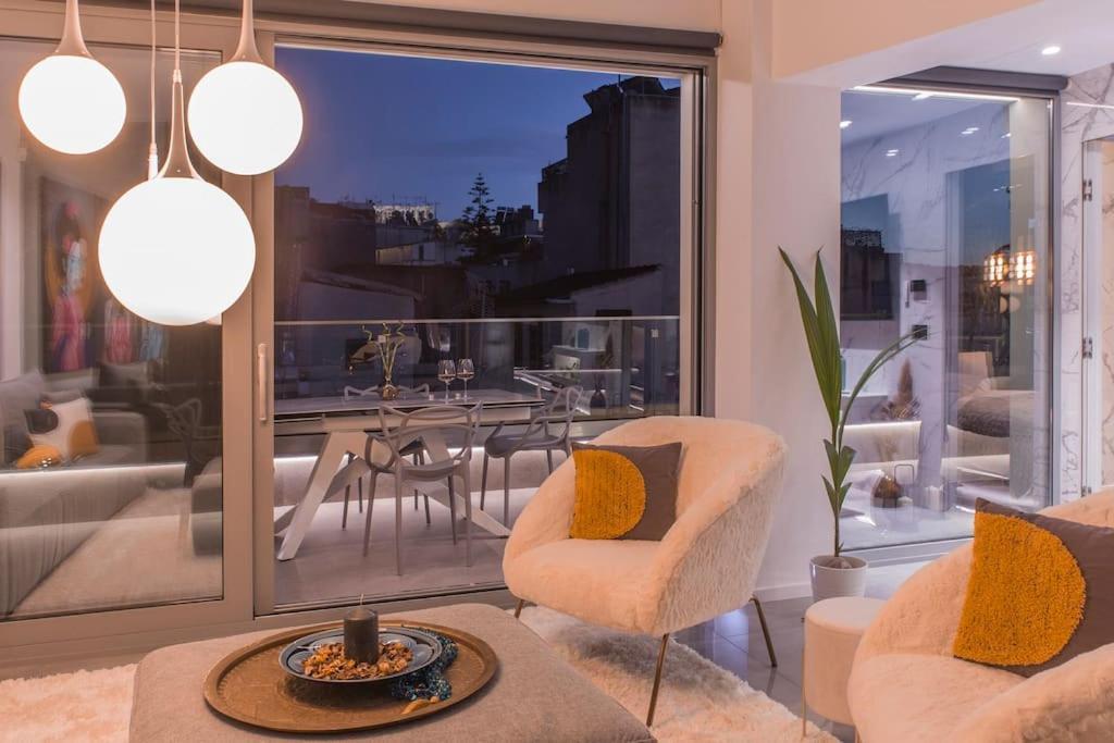Luxury Acropolis View Apartment-Living Stone Black Pearl Αθήνα Εξωτερικό φωτογραφία